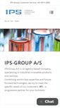 Mobile Screenshot of ips-group.dk